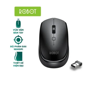 Chuột Không Dây ROBOT M205 - In Logo thương hiệu