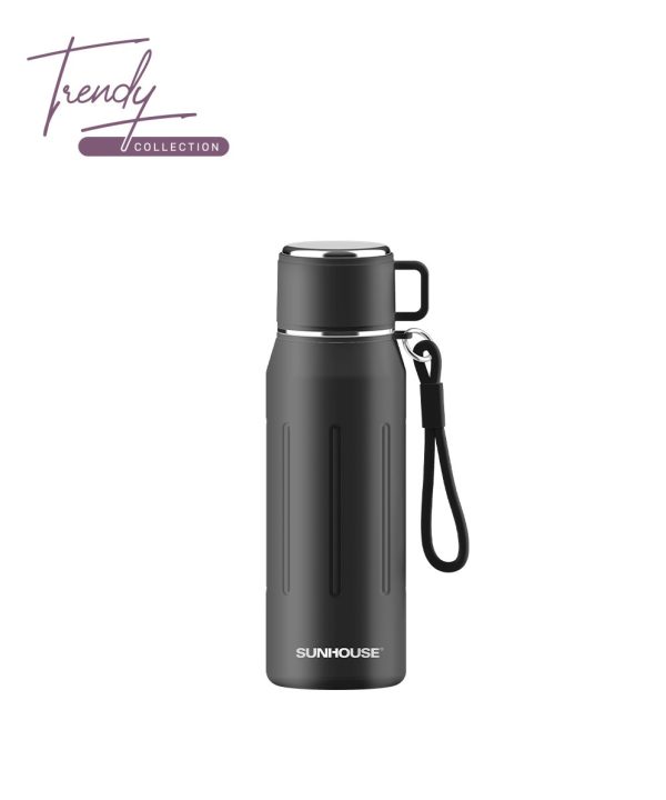 BÌNH GIỮ NHIỆT DUAL SIP 750ML SUNHOUSE KS-TU750DB - In Logo thương hiệu
