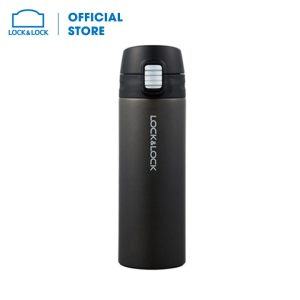 Bình giữ nhiệt Lock&Lock ColorfulLHC3221BLK (Đen) - In logo thương hiệu
