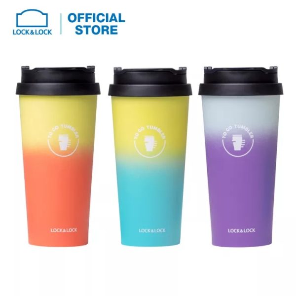Bình giữ nhiệt Lock&Lock Two-tone Clip Tumbler LHC4151 - In logo thương hiệu