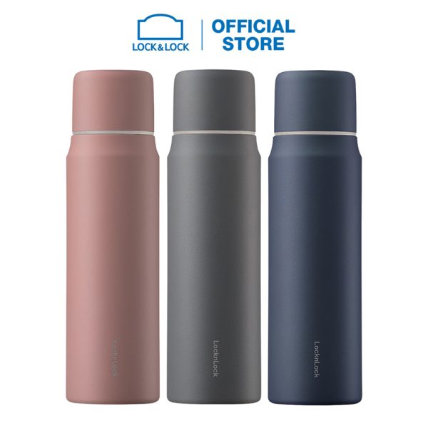 Bình giữ nhiệt LocknLock Maman Cup Vacuum LHC1487 - In logo thương hiệu