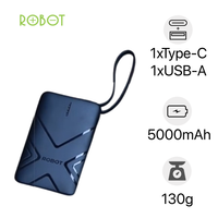 Pin dự phòng Robot RT07 5000mAH In Logo